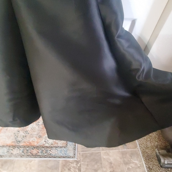 Wink Prom Black 2 Piece Set. Prom Evening Cocktail. Sz 2 Mermaid Skirt Lace Sati - Picture 4 of 16